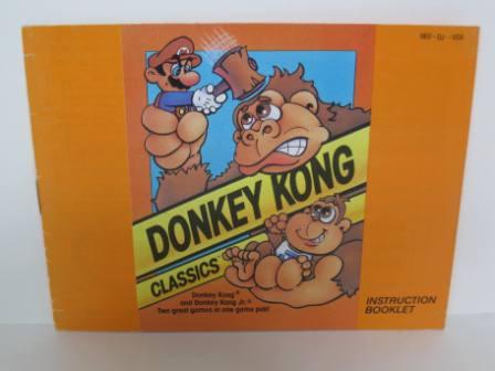 Donkey Kong Classics - NES Manual